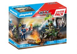 *** // PLAYMOBIL CITY ACTION - STARTER PACK POLICIER ET DÉMINEUR #70817